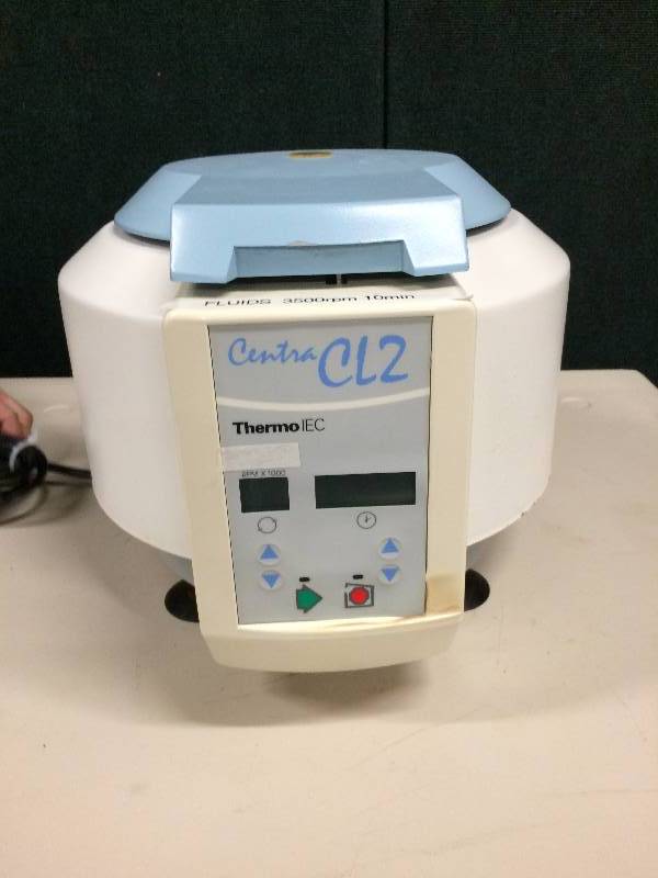 lot 38 image: WOW One Just Sold On Ebay For $800 Thermo IEC Benchtop Tabletop Heavy-Duty Medical Clinic Centra CL2 Centrifuge Excellent Condition
