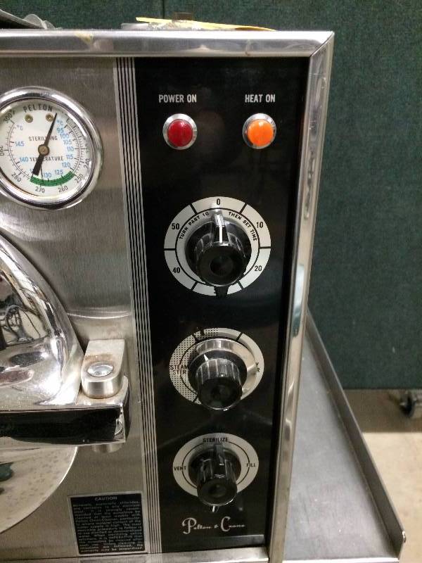 lot 61 image: Retails Used $1500 PELTON & CRANE OCM STERILIZER INFECTION CONTROL OMNICLAVE TATTOO DENTAL VETERINARY SALON DISINFECTS INSTRUMENTS - EXCELLENT CONDITION