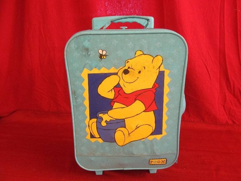 lot 41 image: childs suitcase , toys