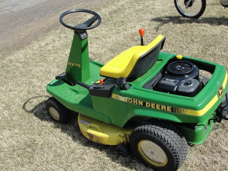 john deere riding mower rear engine