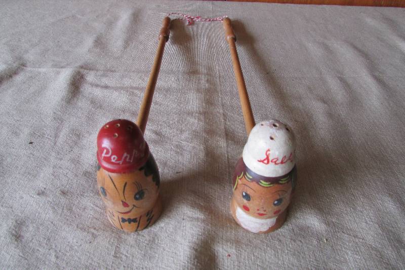 Vintage Salt and Pepper Shakers
