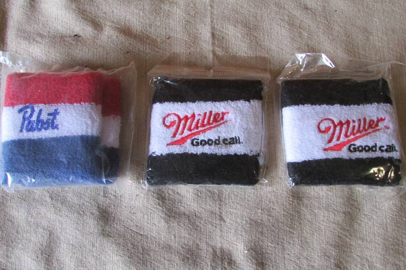 Vintage Pabst and Miller Lite