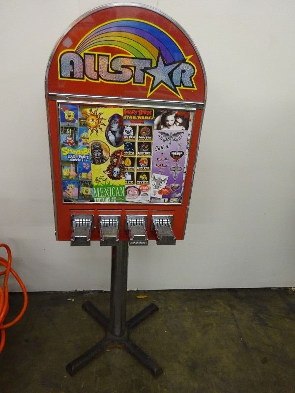4 Selection sticker dispensor