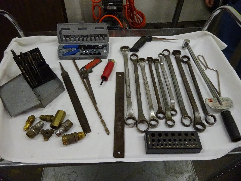 Boxed wrenches, torch wrench, squeeze wrench