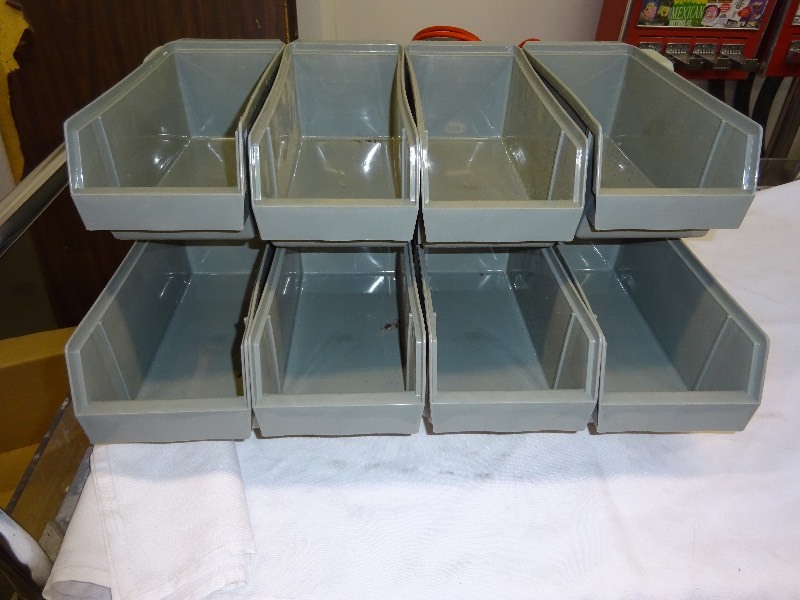 Plastic bins