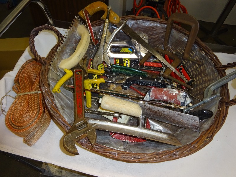 Basket full of tools