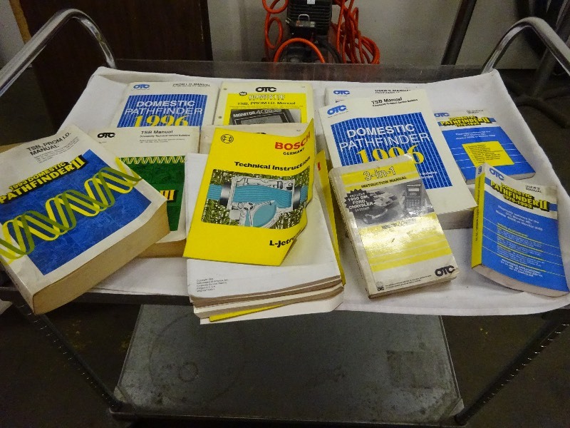 Variety of Auto repair manuals