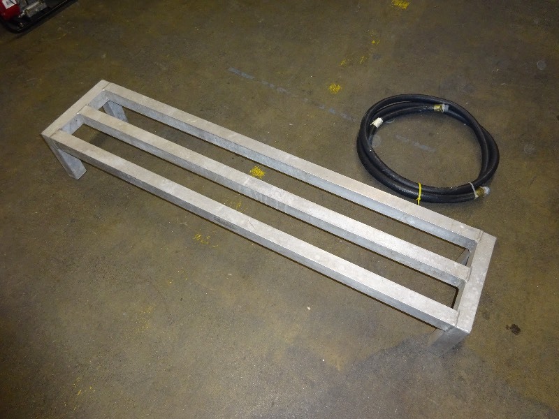Aluminum shelf