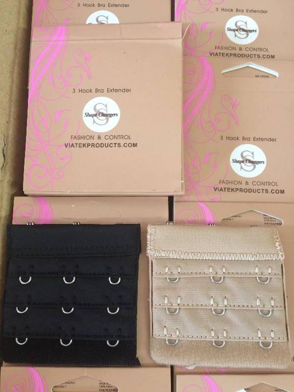 3 Hook Bra Extenders