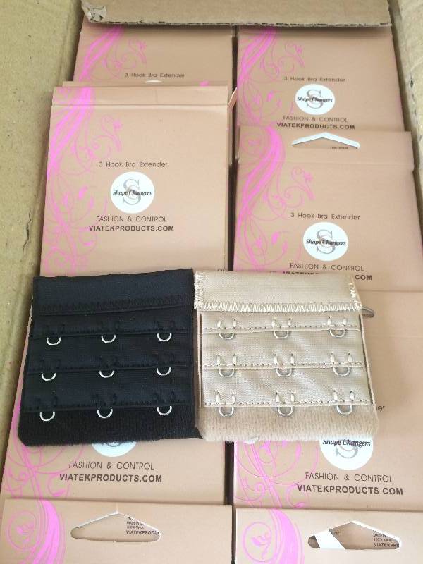 3 Hook Bra Extenders