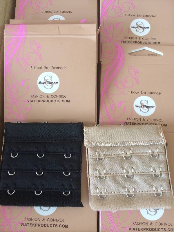 3 Hook Bra Extenders