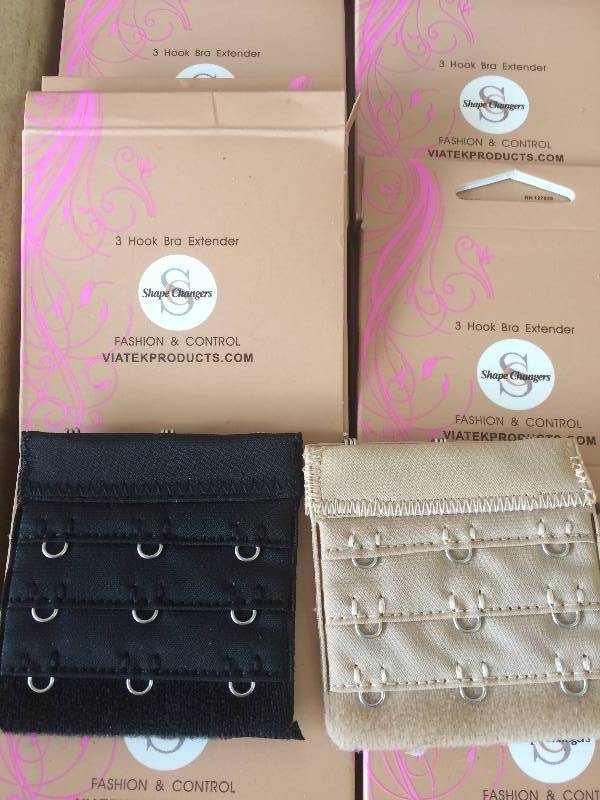 3 Hook Bra Extenders
