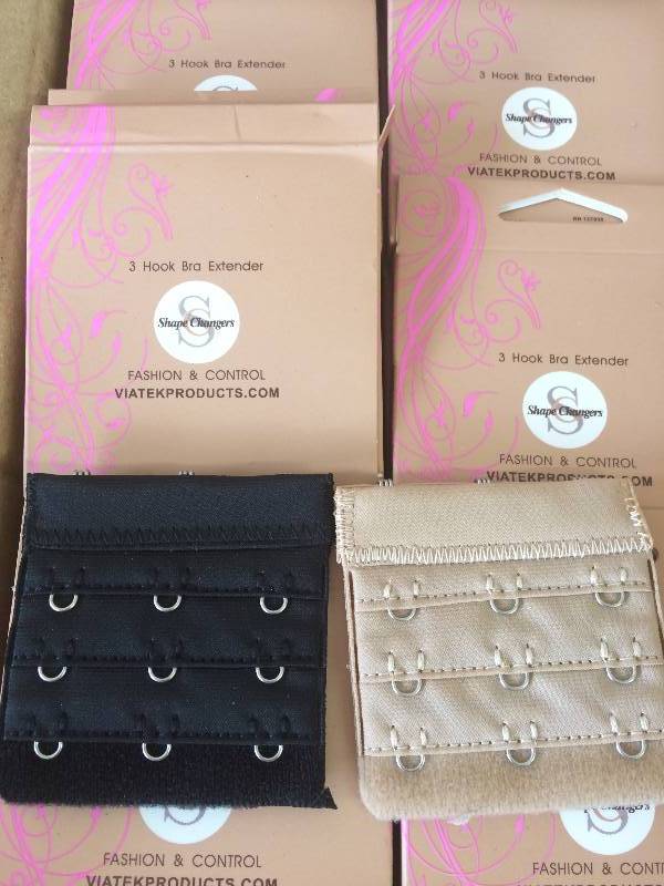 3 Hook Bra Extenders