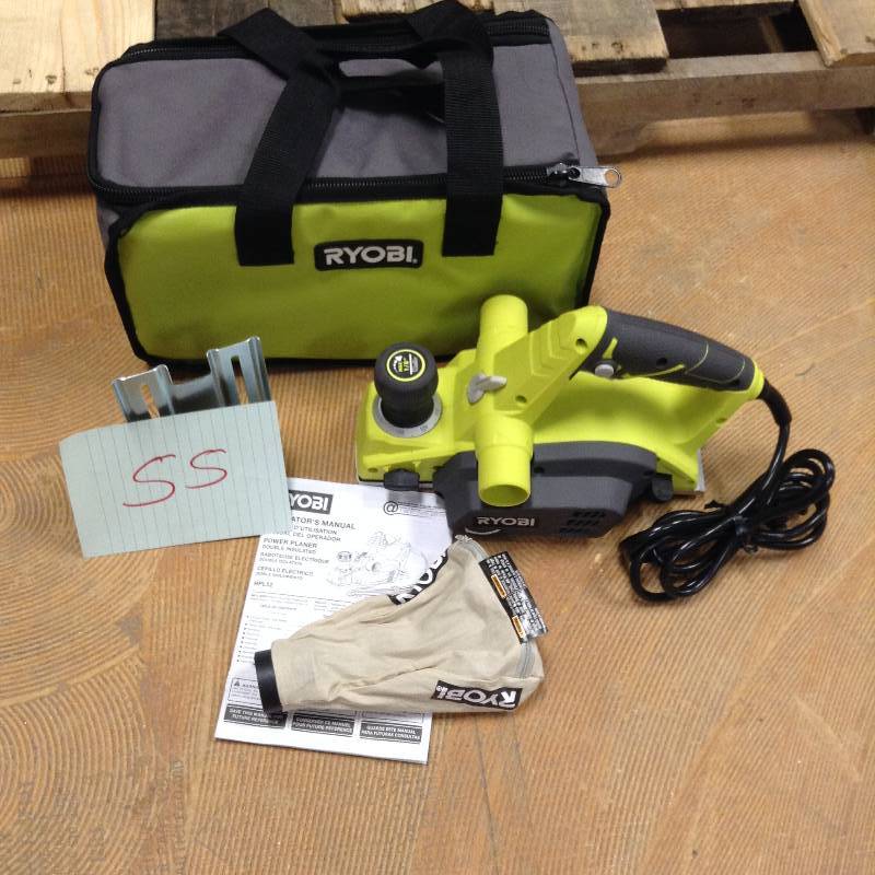 lot 55 image: Ryobi 6 Amp 3-14 in. Corded Hand Planer