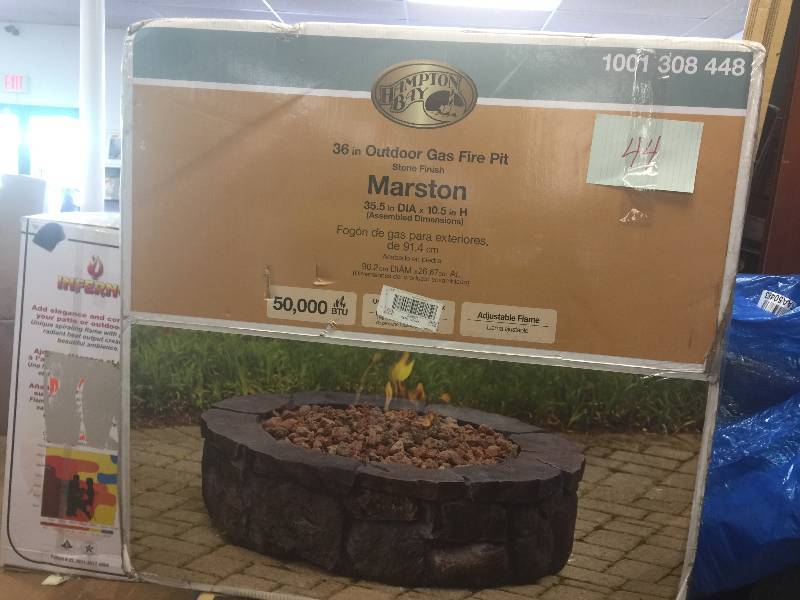 lot 44 image: Hampton Bay Martson 36 in Gas Fire Pit