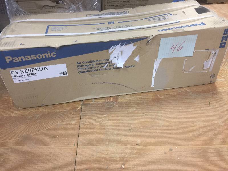 lot 46 image: Panasonic 9,000 BTU 34 Ton Ductless Mini Split Air Conditioner with Heat Pump - 230 or 208V60Hz (Indoor Unit Only)