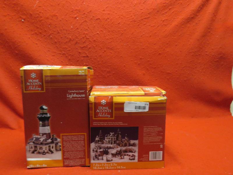 Christmas Village Houses