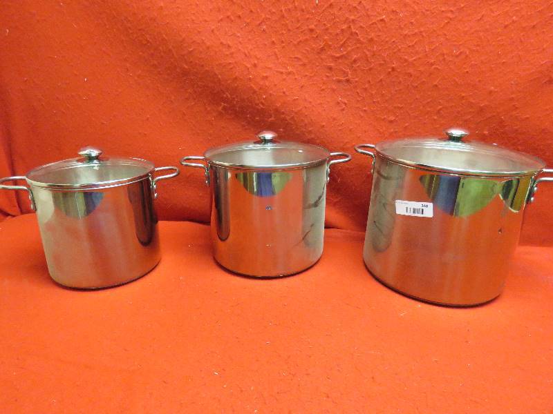 Stainless Steel Stock Pot Set