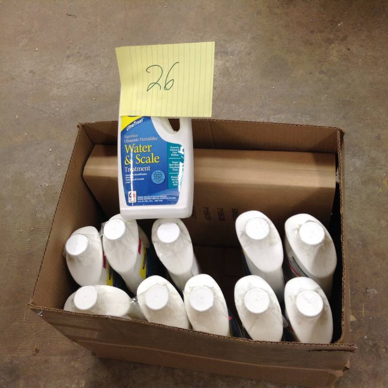 Lot of 11 Bottles of BestAir 3US, UltraTreat Ultrasonic Vaporizer Water & Scale Treatment