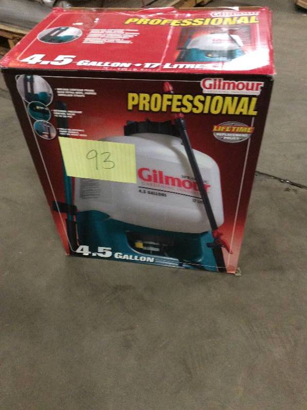 Gilmour Professional 4.5 Gal Backpack Sprayer