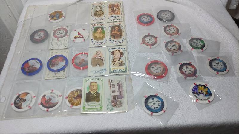Various Baseball Tokens