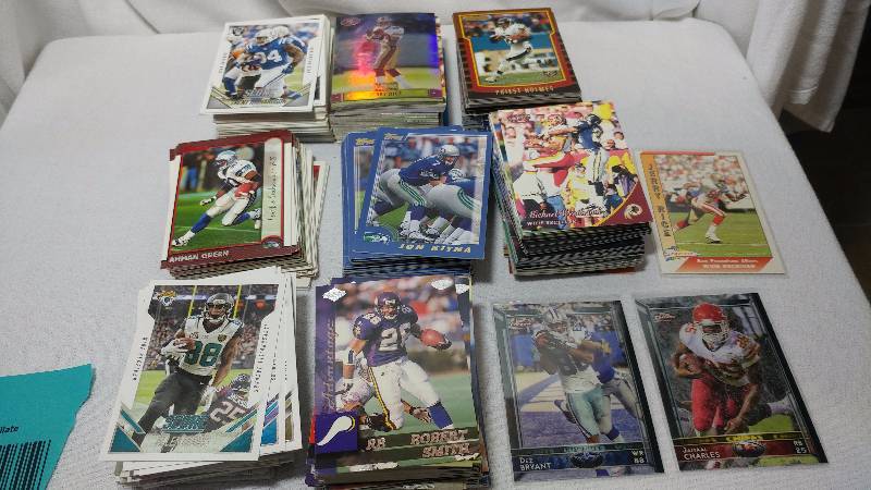 Football Cards Over 600