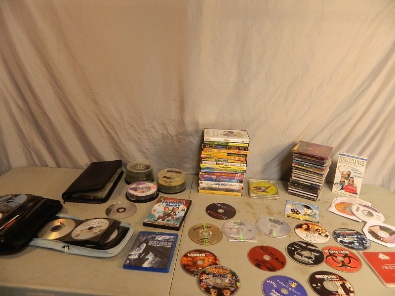 lot 108 image: Cds, Dvds, and More