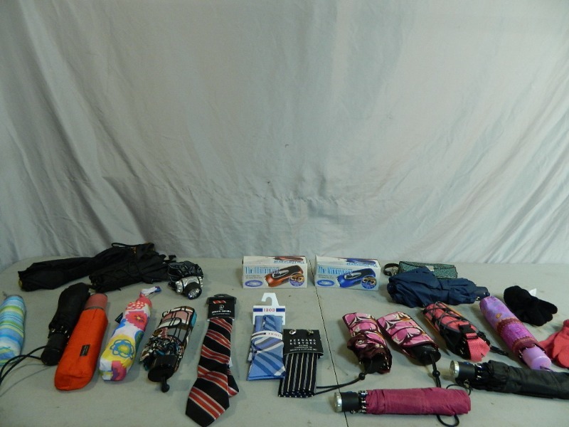 lot 140 image: New Ties, New Umbrellas, and More