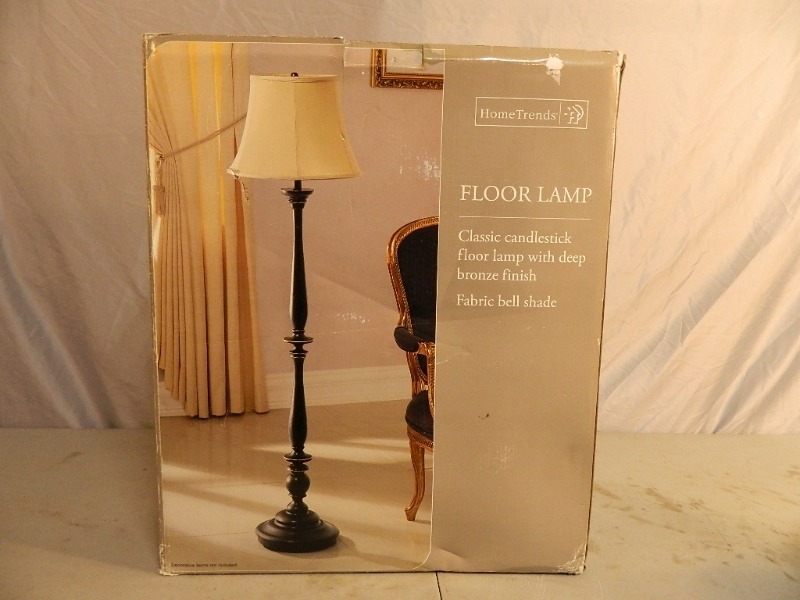 lot 41 image: New Home Trends Floor Lamp