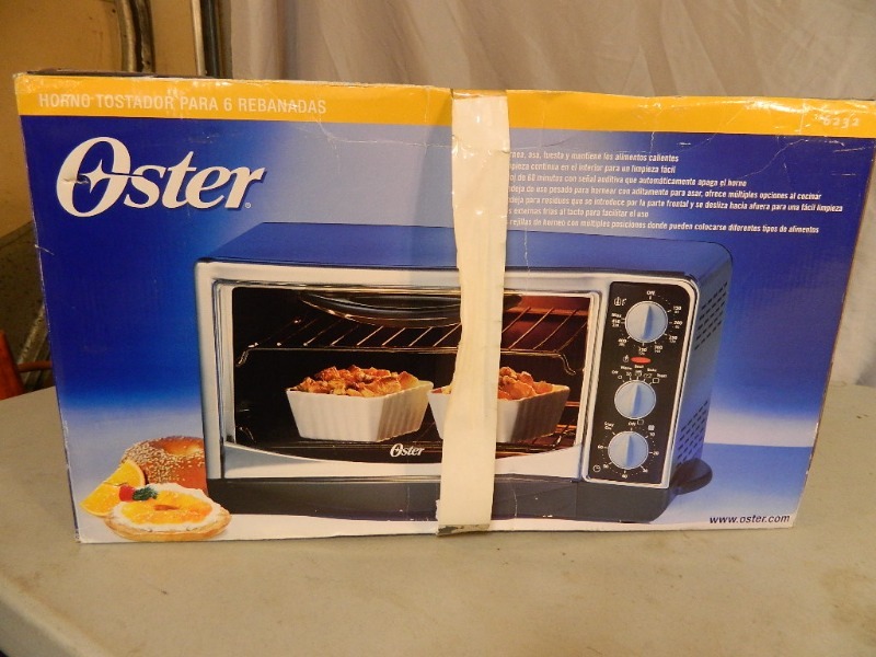 lot 52 image: New Oster Toaster Oven