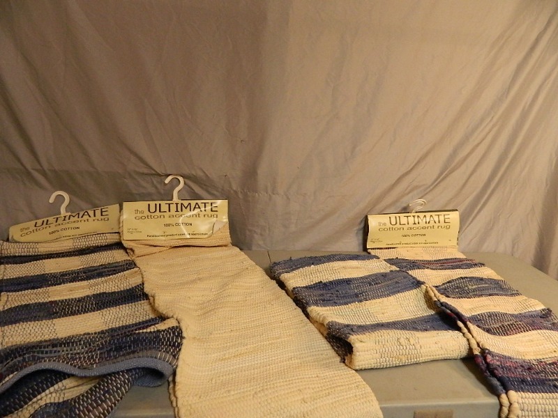lot 67 image: 4 New Handloomed Rugs