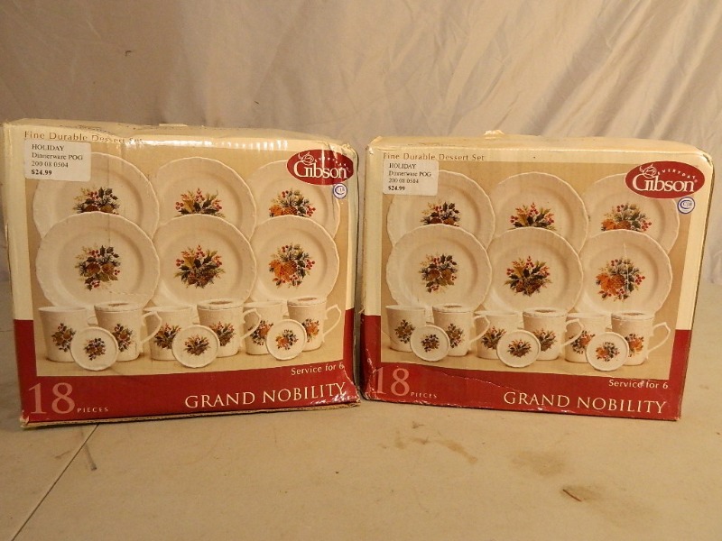 lot 80 image: New Gibson Dishes