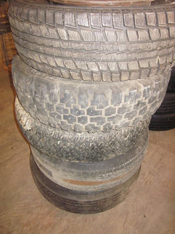 lot 213 image: 4 Tires, all on Rims