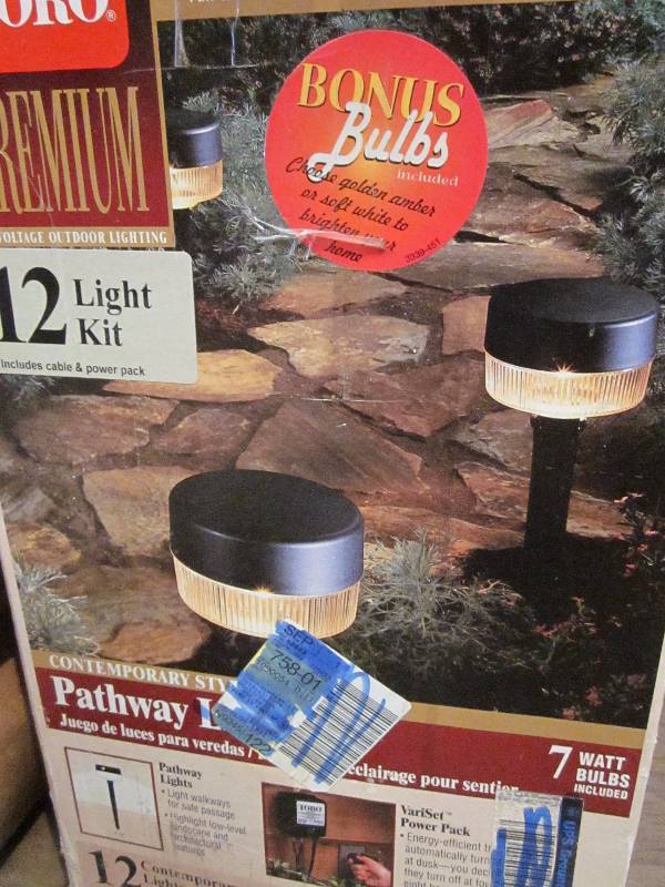 lot 229 image: Landscape Lights & Landscape Plastic
