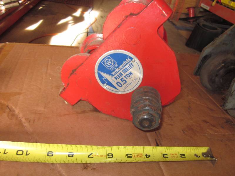 lot 92 image: Trolley for I Beams (2)