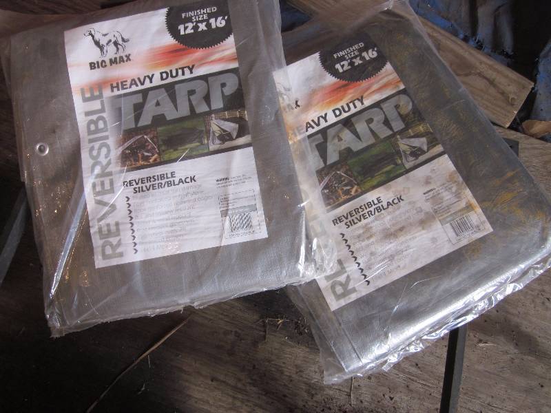 lot 93 image: Dolly & 5 Tarps