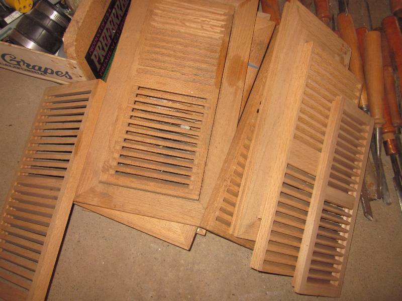 lot 147 image: Lathe Chisels, Files, Wood Vents, & Electrical