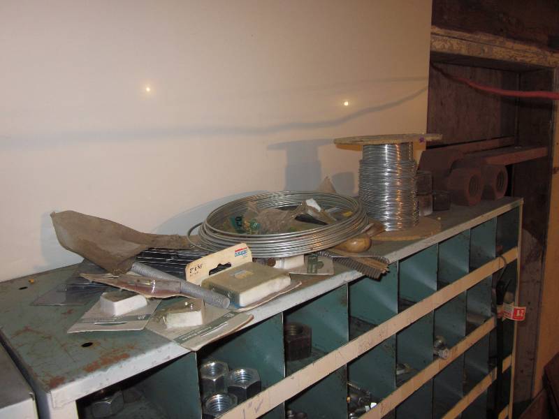 lot 160 image: Bolt Bin With Everything Inside Compartments