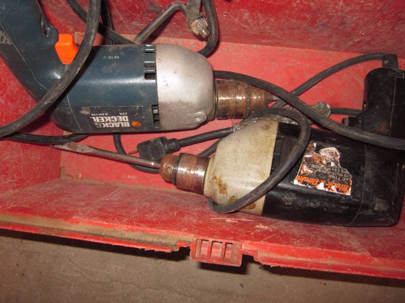 lot 172 image: Electric Drills, Floor Stapler, Jig Saw, & Misc.