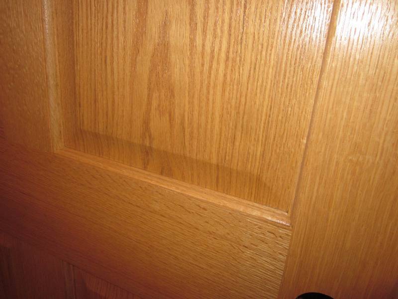 lot 185 image: Oak 6 Panel Interior Door
