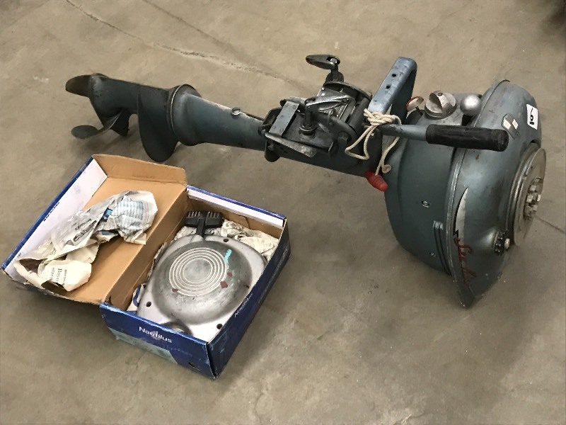 lot 6 image: SeaKing 5HP Outboard Motor, Elto Sp...