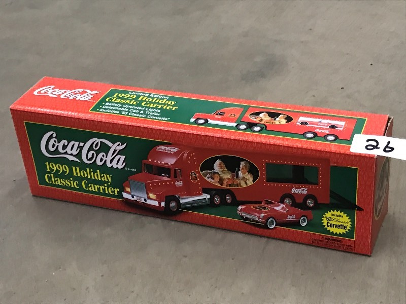 lot 26 image: Coca-Cola 1999 Holiday Classic Carr...