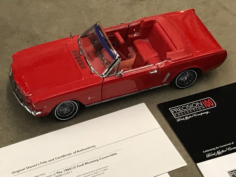 lot 34 image: 1964 12 Ford Mustang Convertible 1...