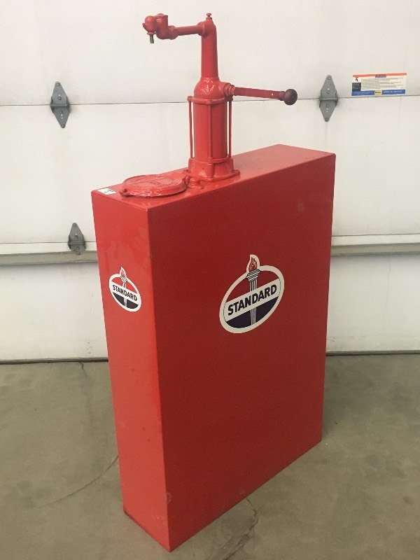 lot 1 image: Restored Standard Oil Company Steel...