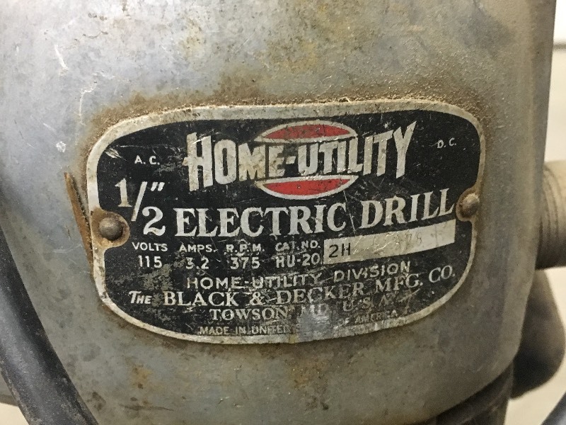 home utility electric drill