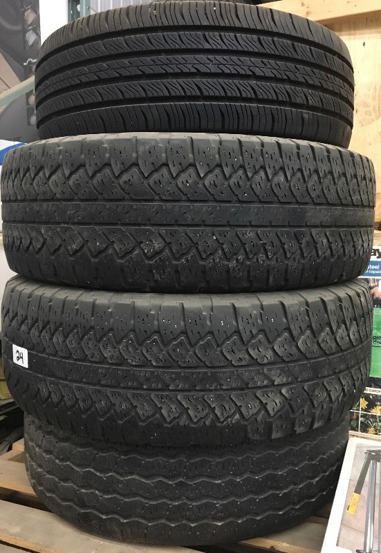 lot 24 image: Lot Of (4) Tires Including (2) Brid...