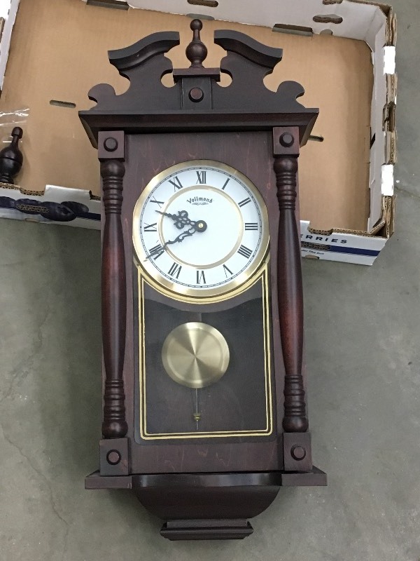 lot 72 image: Vintage Vollmand Clock ...