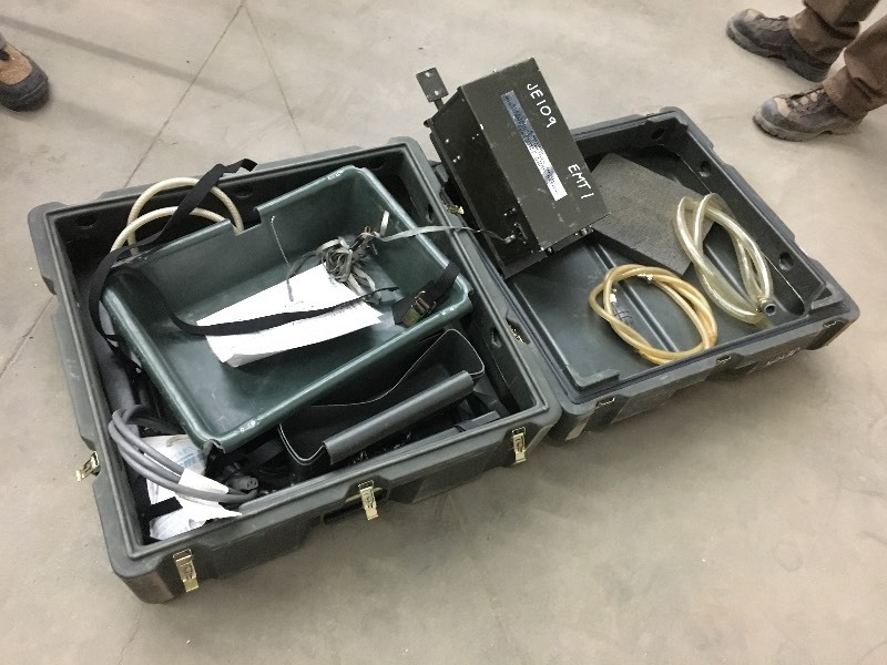 lot 89 image: Military Hardshell Portable Surgica...