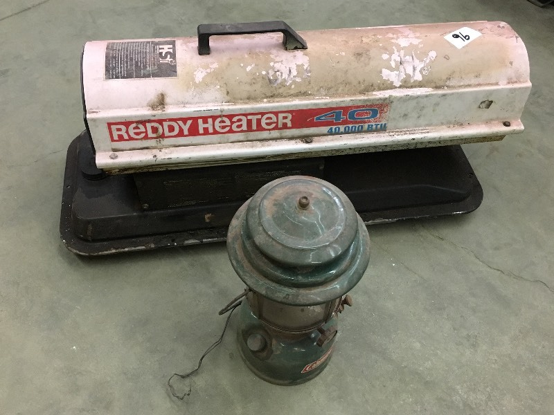 lot 96 image: Lot Of (1) Camp Lantern & (1) Reddy...