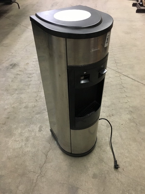 lot 124 image: Sunbeam HotCold Water Dispenser ...
